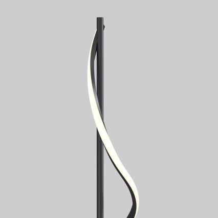 ONLI - Lámpara de mesa LED TWIST LED/16W/230V 4000K 81 cm negro