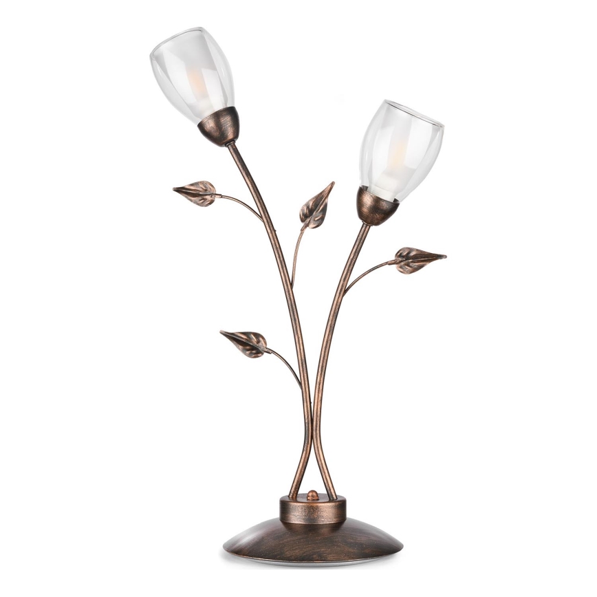 ONLI - Lámpara de mesa LILIANA 2xE14/6W/230V 60 cm