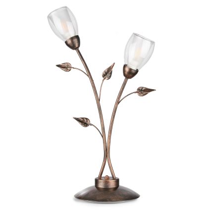 ONLI - Lámpara de mesa LILIANA 2xE14/6W/230V 60 cm