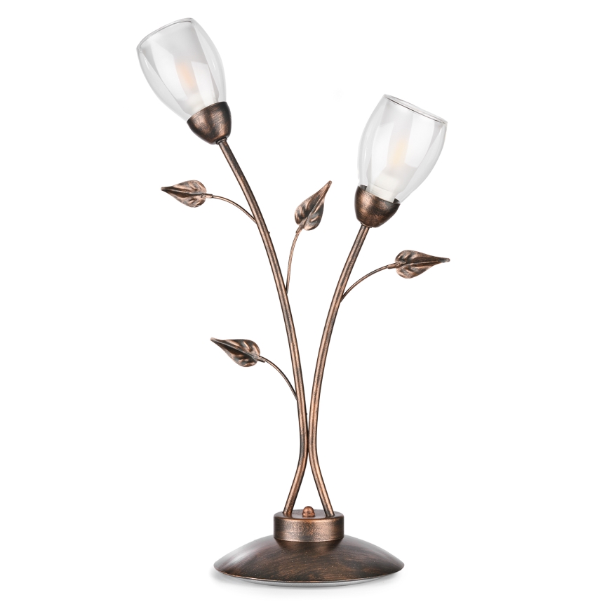 ONLI - Lámpara de mesa LILIANA 2xE14/6W/230V 60 cm