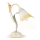 ONLI - Lámpara de mesa LUCREZIA 1xE14/6W/230V color crema