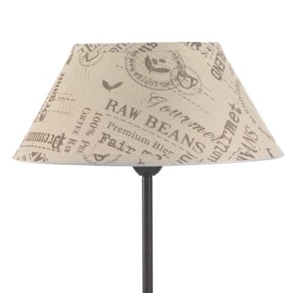 ONLI - Lámpara de mesa MAIDA 1xE27/15W/230V 38 cm marrón