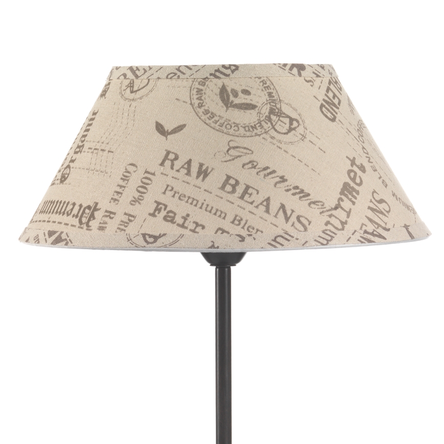 ONLI - Lámpara de mesa MAIDA 1xE27/15W/230V 38 cm marrón
