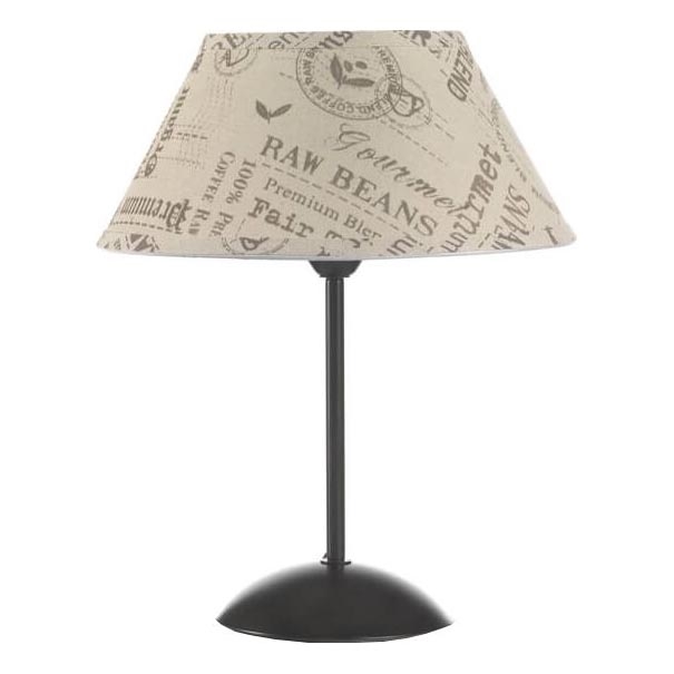 ONLI - Lámpara de mesa MAIDA 1xE27/15W/230V 40 cm marrón