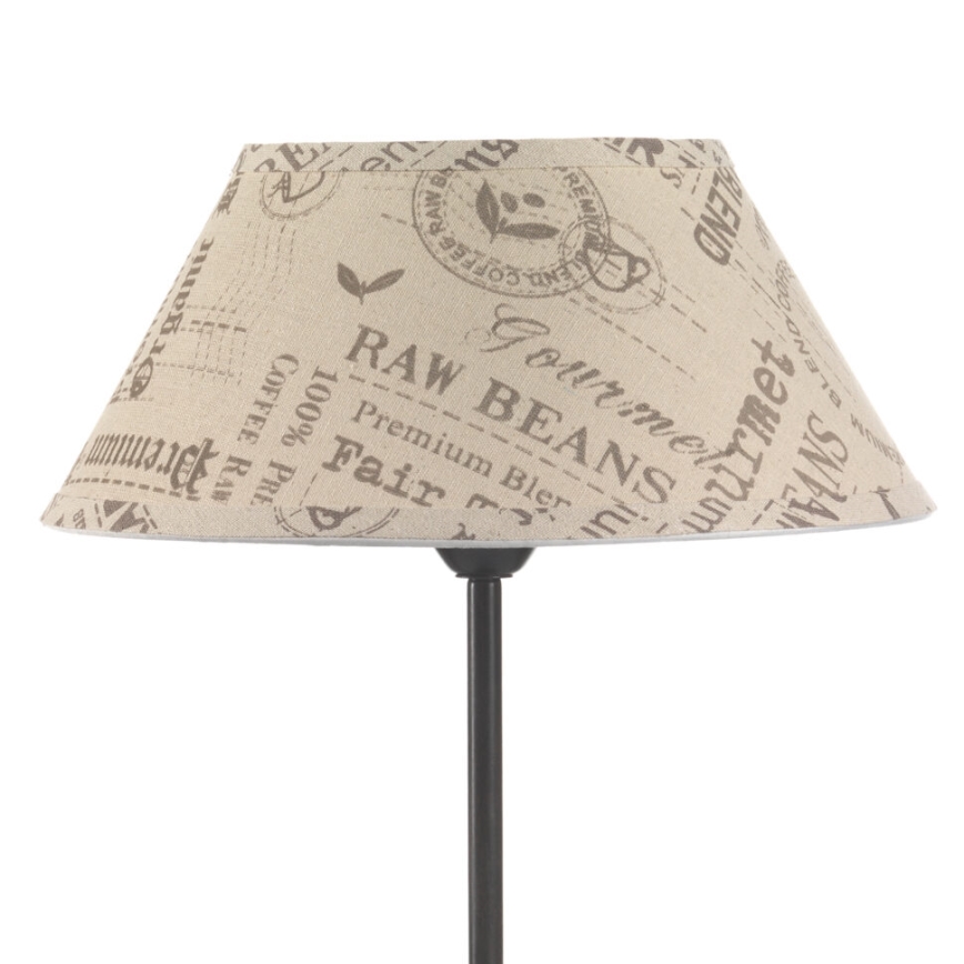 ONLI - Lámpara de mesa MAIDA 1xE27/15W/230V 40 cm marrón