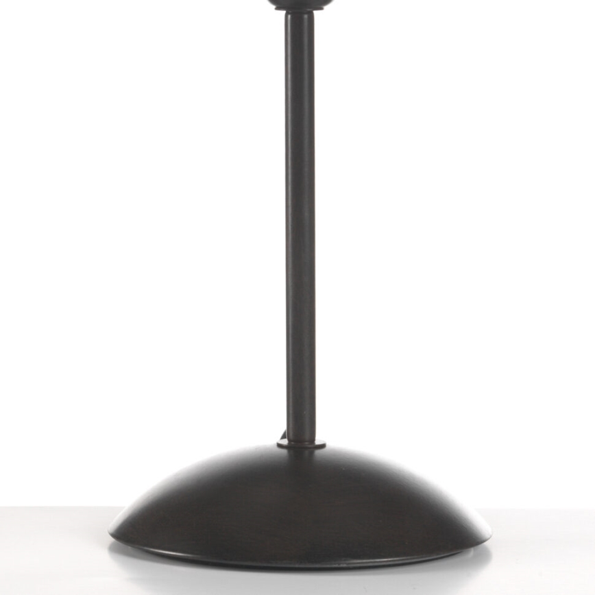 ONLI - Lámpara de mesa MAIDA 1xE27/15W/230V 40 cm marrón