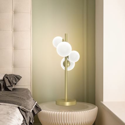 ONLI - Lámpara de mesa PALOMA 4xG9/10W/230V 48 cm dorado