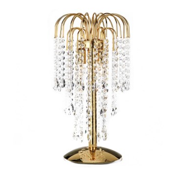 ONLI - Lámpara de mesa PIOGGIA 2xE14/6W/230V dorada 50 cm