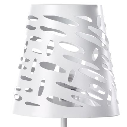 ONLI - Lámpara de mesa RICKY 1xE14/10W/230V 28 cm blanco
