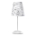 ONLI - Lámpara de mesa RICKY 1xE14/10W/230V 38 cm blanco