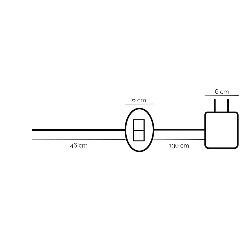 ONLI - Lámpara de mesa RINGS LED/17W/230V 4000K negra