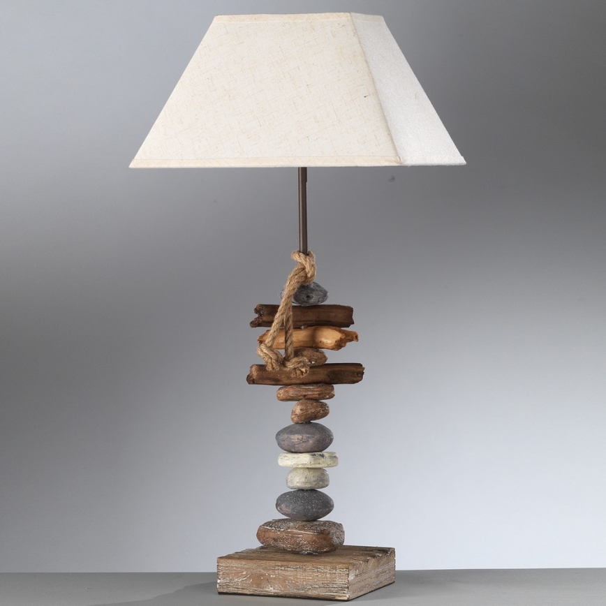 ONLI - Lámpara de mesa SEREGON 1xE27/22W/230V 63 cm