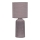 ONLI - Lámpara de mesa SHELLY 1xE27/22W/230V marrón 45 cm