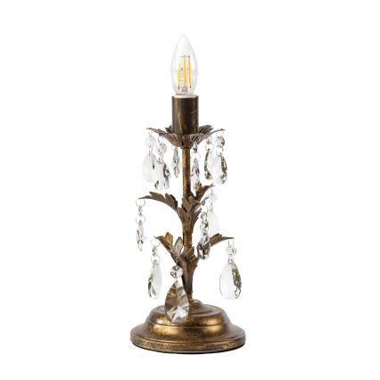 ONLI - Lámpara de mesa TERESA 1xE14/6W/230V bronce