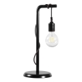 ONLI - Lámpara de mesa WIRE 1xE27/15W/230V 50 cm negro