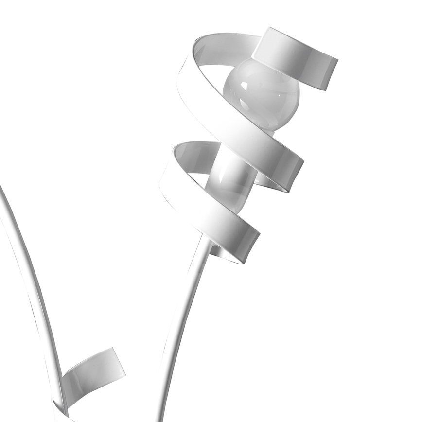 ONLI - Lámpara de mesa ZOE 2xE14/6W/230V 65 cm blanco