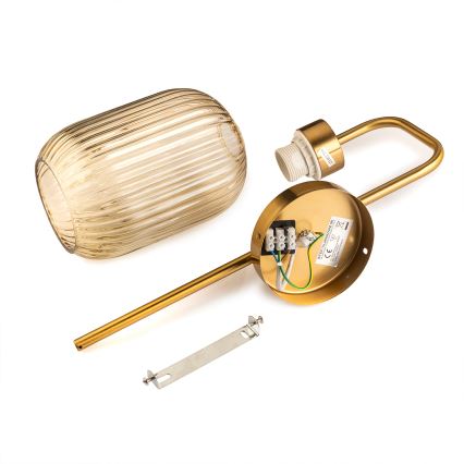 ONLI - Lámpara de pared DOROTY 1xE27/15W/230V latón