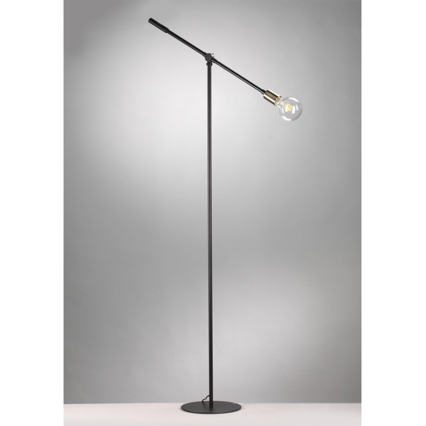 ONLI - Lámpara de pie ASTE 1xE27/15W/230V negro/dorado