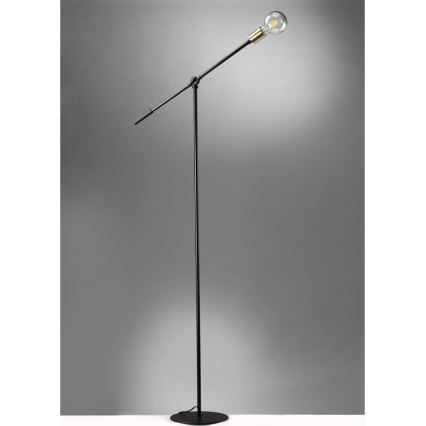ONLI - Lámpara de pie ASTE 1xE27/15W/230V negro/dorado