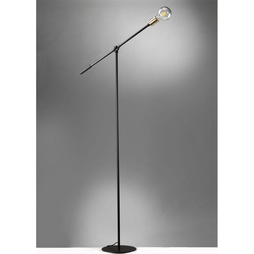 ONLI - Lámpara de pie ASTE 1xE27/15W/230V negro/dorado