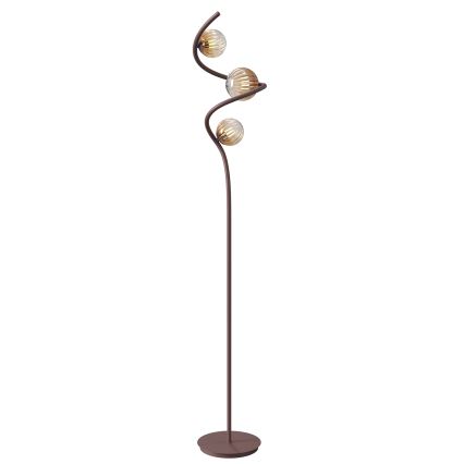 ONLI - Lámpara de pie FRIDA 3xG9/10W/230V cobre