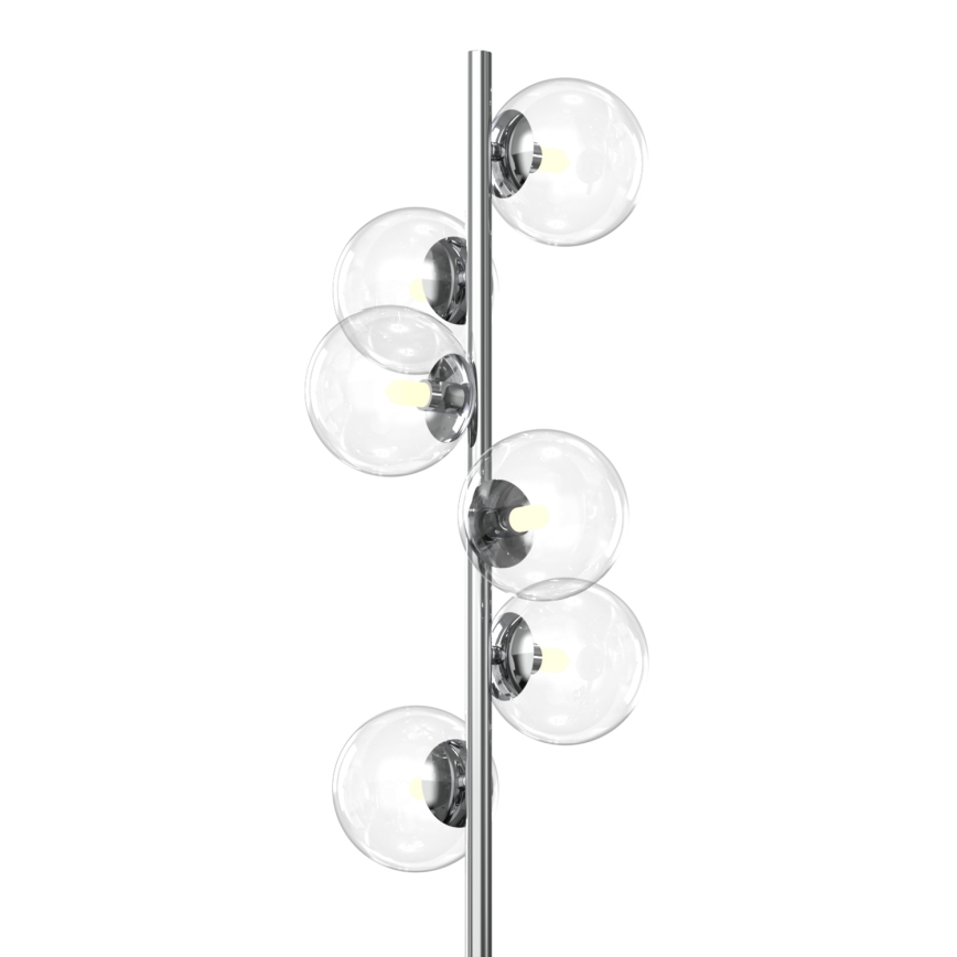 ONLI - Lámpara de pie KIMBERLY 6xG9/6W/230V cromo brillante