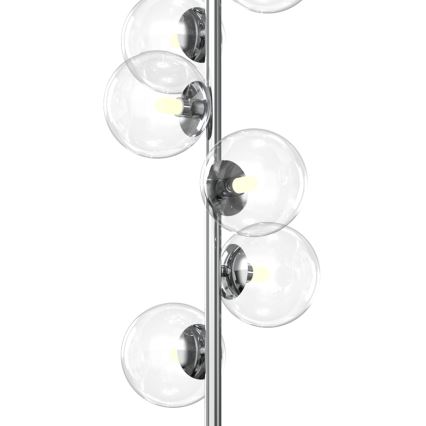 ONLI - Lámpara de pie KIMBERLY 6xG9/6W/230V cromo brillante