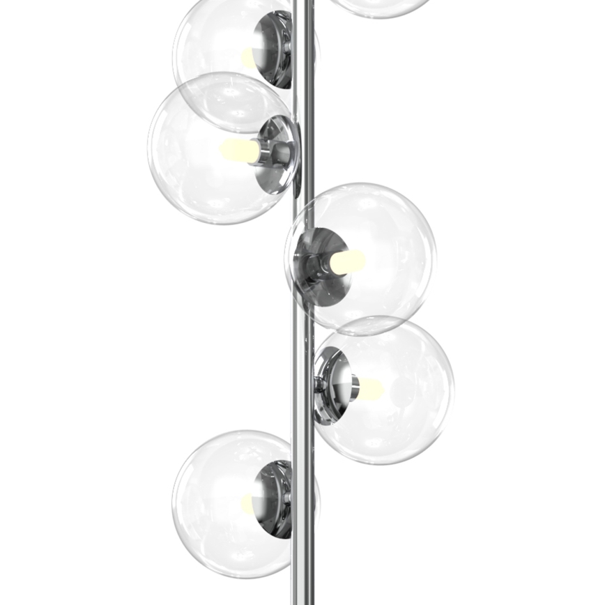 ONLI - Lámpara de pie KIMBERLY 6xG9/6W/230V cromo brillante