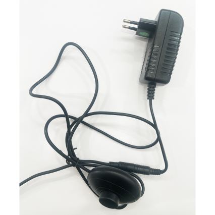 ONLI - Lámpara de pie LED RINGS LED/58W/230V 4000K negra