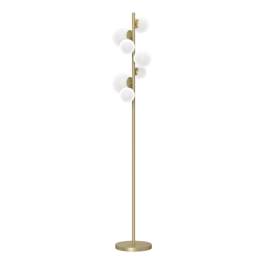 ONLI - Lámpara de pie PALOMA 7xG9/10W/230V dorado