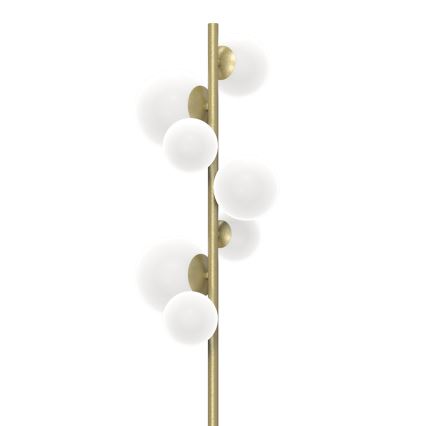 ONLI - Lámpara de pie PALOMA 7xG9/10W/230V dorado