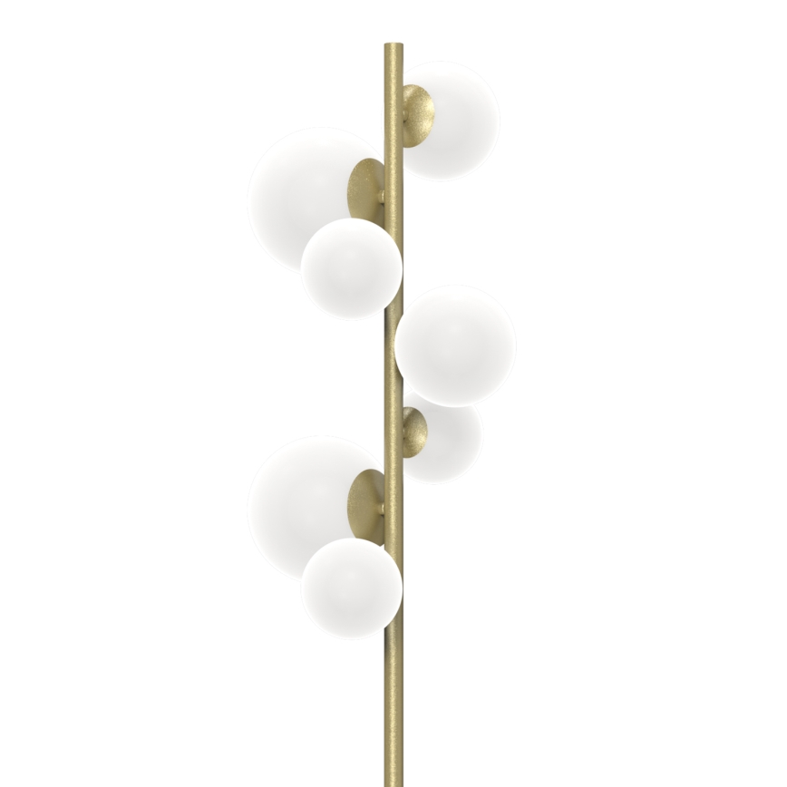 ONLI - Lámpara de pie PALOMA 7xG9/10W/230V dorado