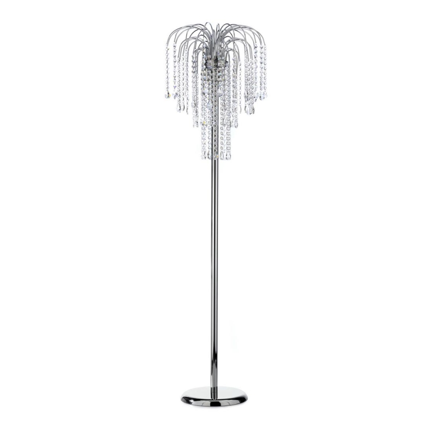 ONLI - Lámpara de pie PIOGGIA 3xE14/6W/230V cromo brillante