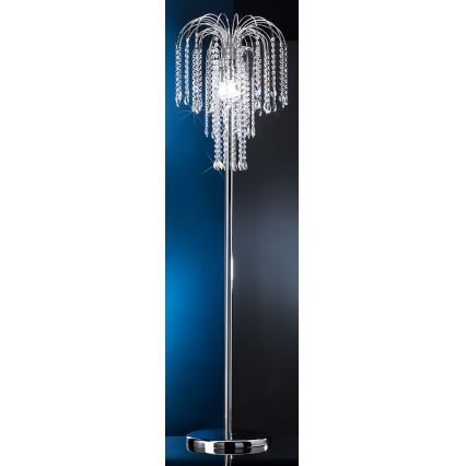 ONLI - Lámpara de pie PIOGGIA 3xE14/6W/230V cromo brillante