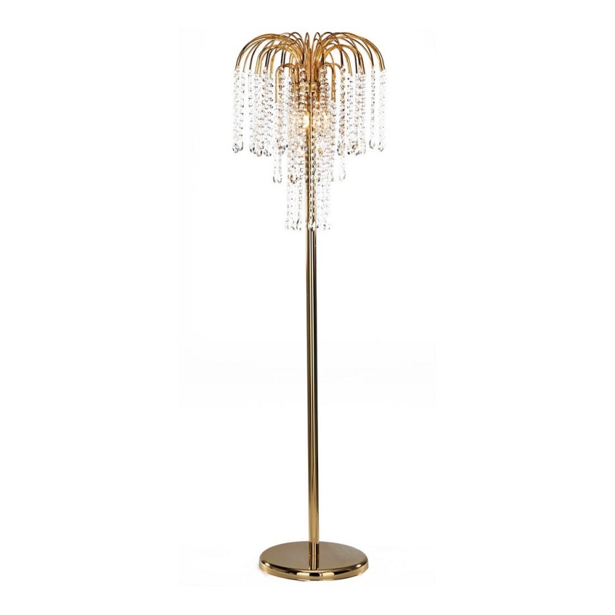 ONLI - Lámpara de pie PIOGGIA 3xE14/6W/230V dorado