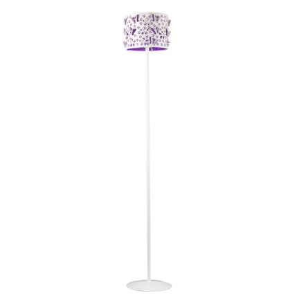 ONLI - Lámpara de pie TITILLA 1xE27/22W/230V morado/blanco