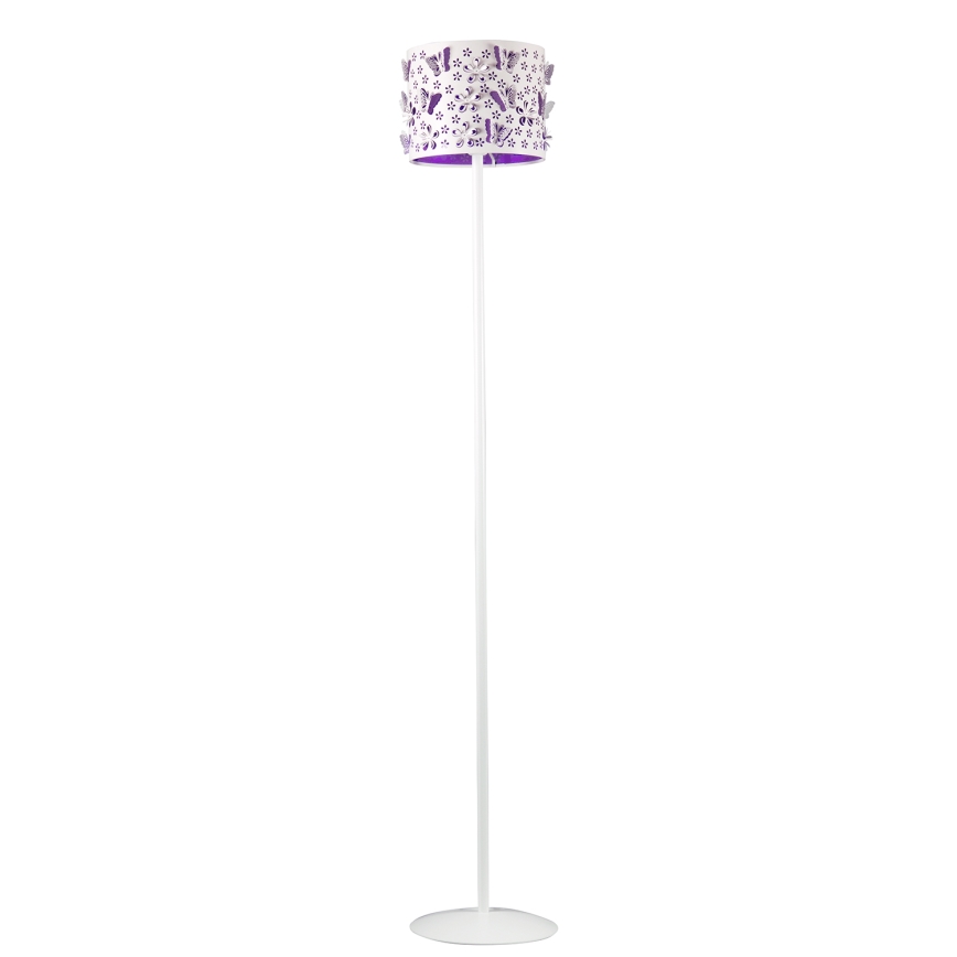 ONLI - Lámpara de pie TITILLA 1xE27/22W/230V morado/blanco