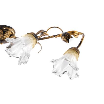 ONLI - Lámpara de techo ARIANNA 4xE14/6W/230V bronce