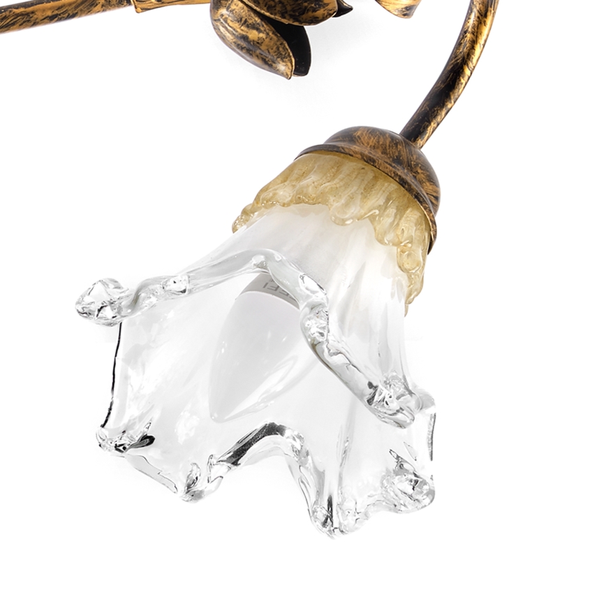 ONLI - Lámpara de techo ARIANNA 4xE14/6W/230V bronce