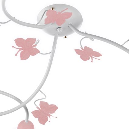 ONLI - Lámpara de techo infantil BUTTERFLY 3xE14/6W/230V