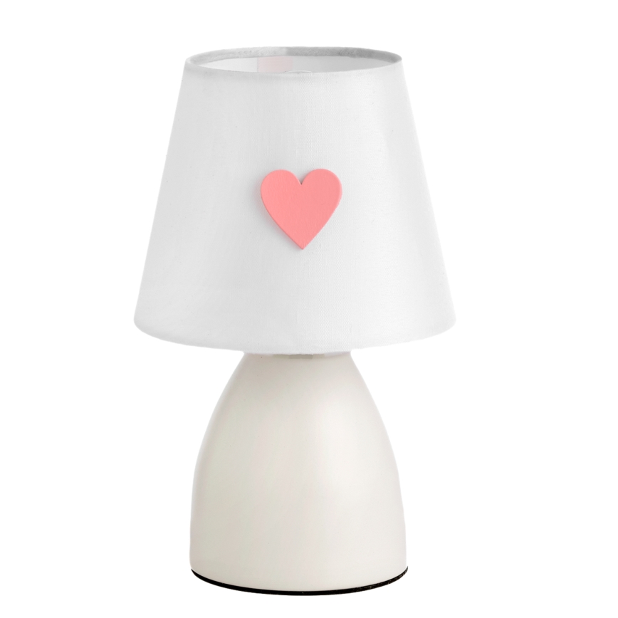 ONLI - Lámpara infantil TITTA 1xE14/6W/230V 20 cm blanca