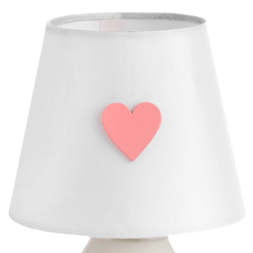 ONLI - Lámpara infantil TITTA 1xE14/6W/230V 20 cm blanca