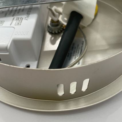 ONLI - Lámpara LED colgante AMANDA LED/40W/230V 4500K cromo mate