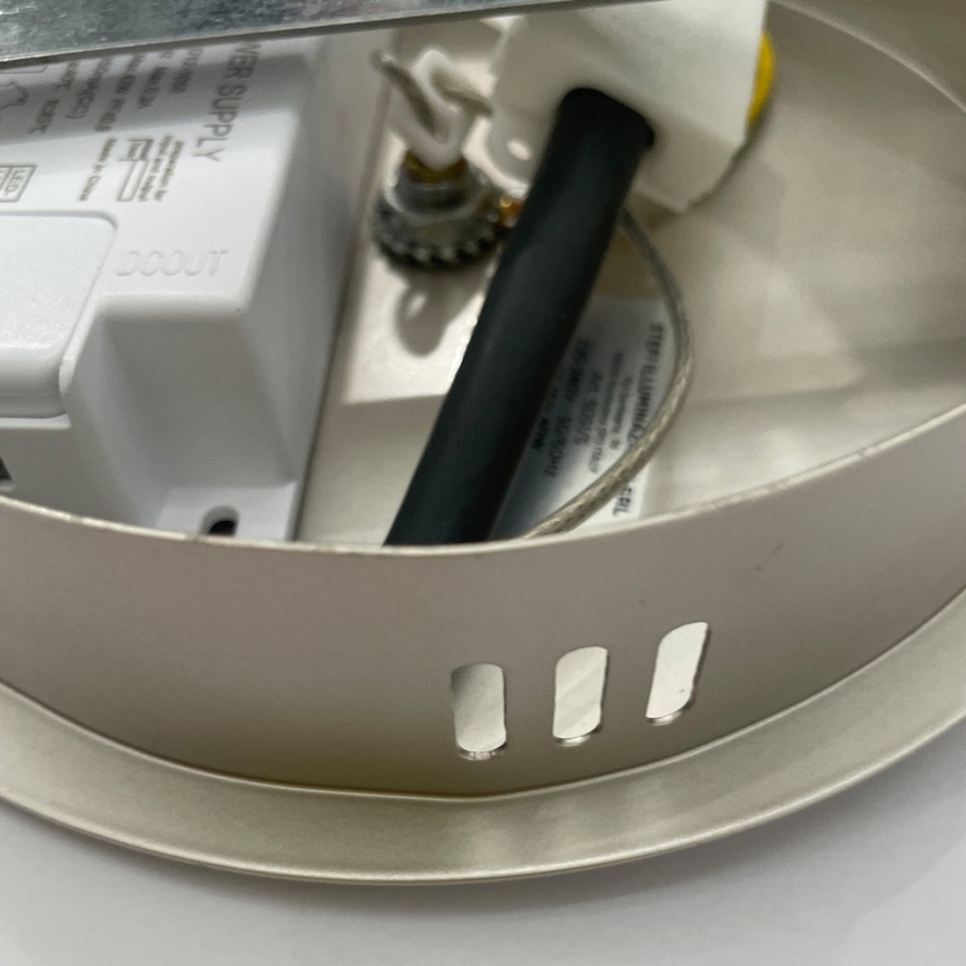 ONLI - Lámpara LED colgante AMANDA LED/40W/230V 4500K cromo mate