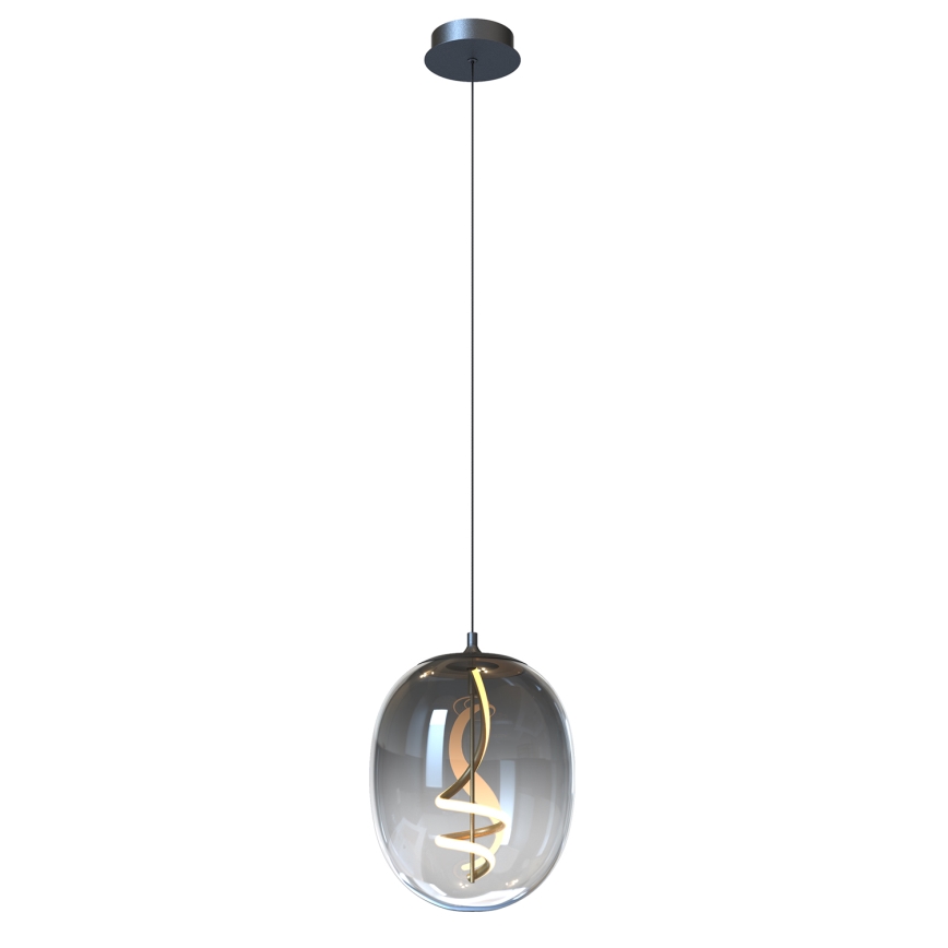 ONLI - Lámpara LED colgante LILLY LED/12W/230V 4000K negro
