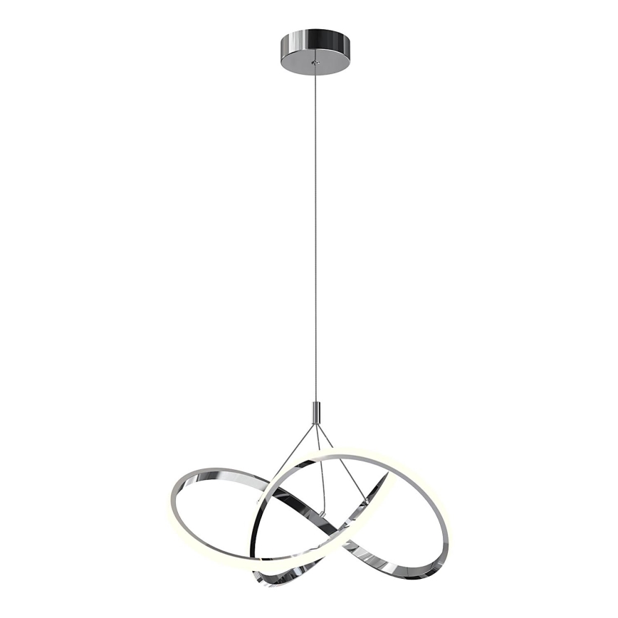ONLI - Lámpara LED colgante LOOP LED/40W/230V 4000K cromo brillante
