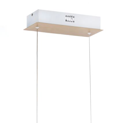 ONLI - Lámpara LED colgante NILO LED/70W/230V 4000K marrón/blanco