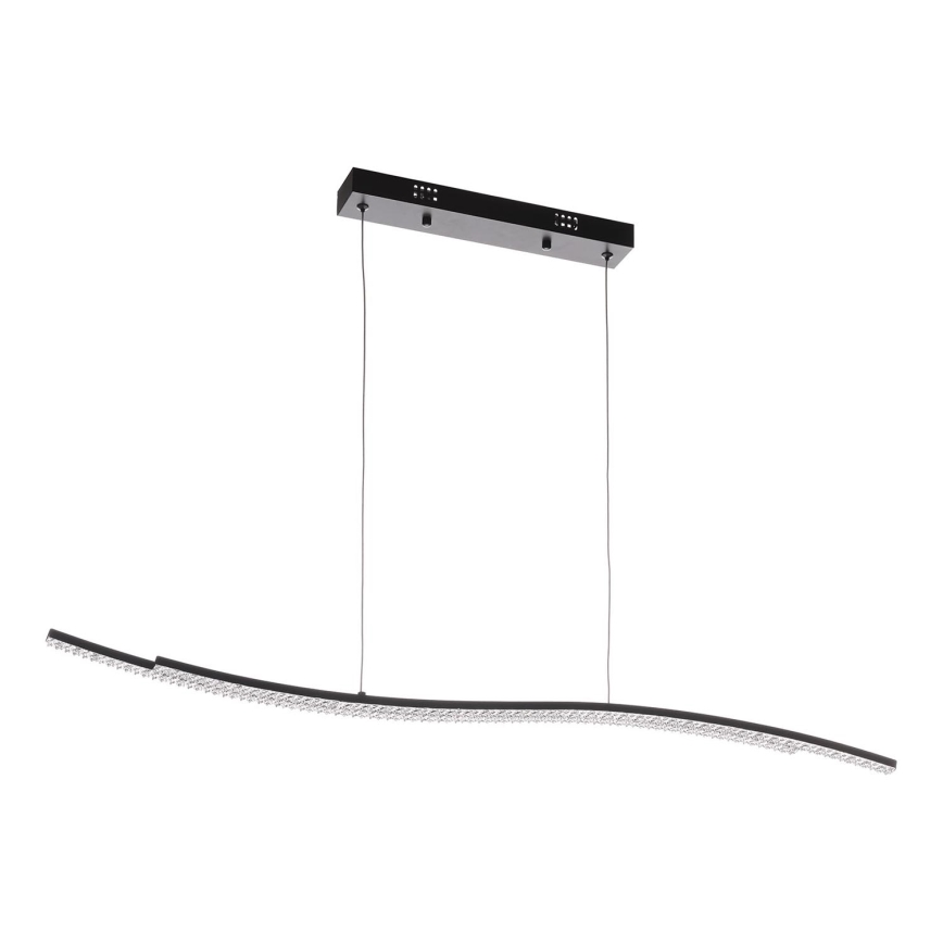 ONLI - Lámpara LED colgante ONDA LED/30W/230V 4000K negro