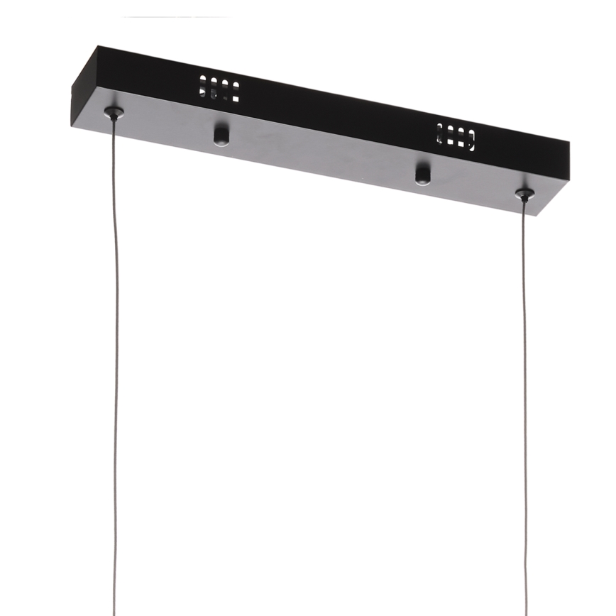 ONLI - Lámpara LED colgante ONDA LED/30W/230V 4000K negro