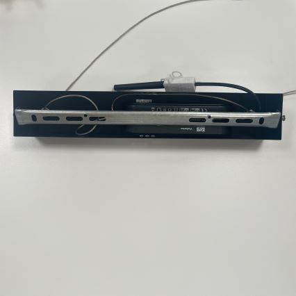 ONLI - Lámpara LED colgante ONDA LED/30W/230V 4000K negro